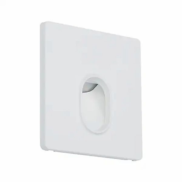 Paulmann LED Wandleuchte »Einbauleuchte eckig Weiß 1,7W« 1 Stk. Warmweiß günstig online kaufen