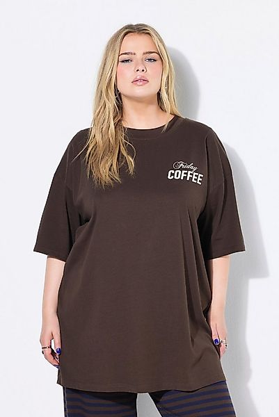 Studio Untold T-Shirt T-Shirt oversized Coffee-Rückenprint günstig online kaufen