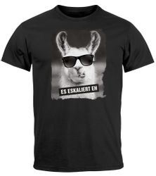 MoonWorks Print-Shirt Herren T-Shirt Es Eskaliert günstig online kaufen