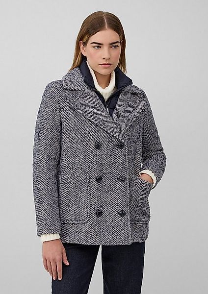 s.Oliver Funktionsjacke Outdoor-Jacke Cabanjacke mit herausnehmbarem Steppe günstig online kaufen