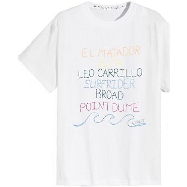 40weft  T-Shirts & Poloshirts Perrys T-Shirt mit Zuma-Aufdruck günstig online kaufen