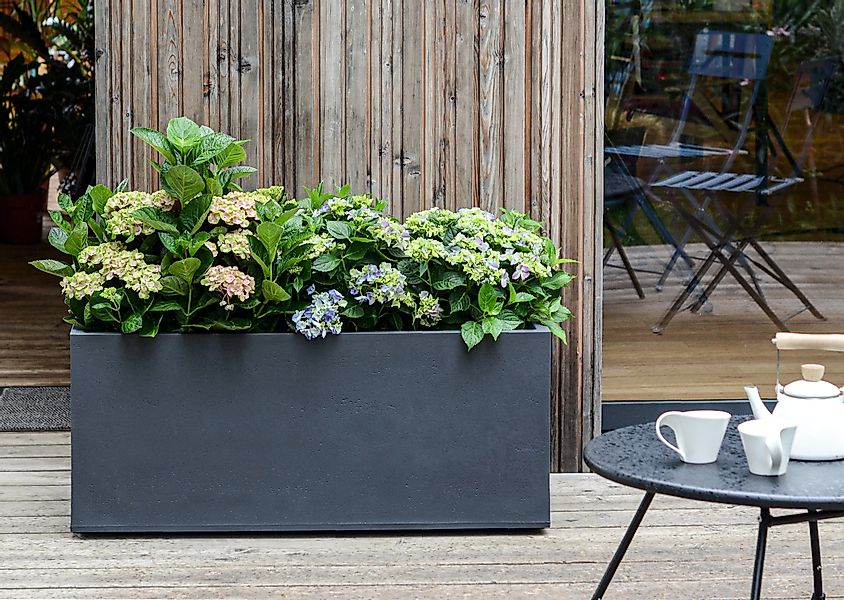 ONDIS24 Pflanzkübel Blumenkübel Blumentopf Vulkan 100cm günstig online kaufen