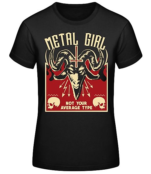 Metal Girl · Frauen Basic T-Shirt günstig online kaufen