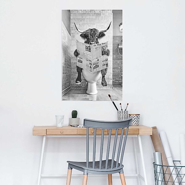 Reinders! Poster Highlander Toilet günstig online kaufen