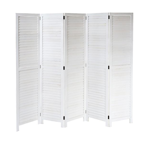 MCW Paravent MCW-C30-5, Fensterladenoptik, Vielseitig verwendbar, günstig online kaufen