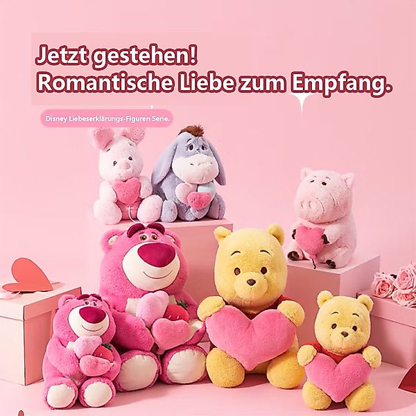 MINISO Kuscheltier Erdbeerbär PigletKuscheltier, Plüschfigur Süße günstig online kaufen