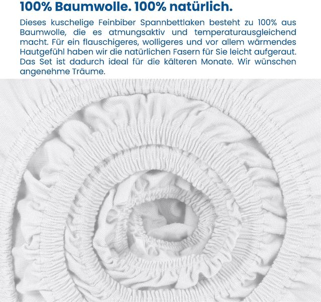 Schiesser Spannbettlaken "Finni aus wärmender Baumwolle" für Matratzen bis günstig online kaufen