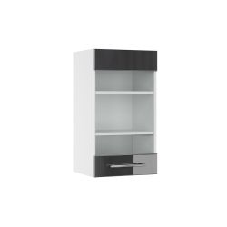 Vicco Glashängeschrank Fame-Line, Anthrazit Hochglanz/Weiß, 40 günstig online kaufen