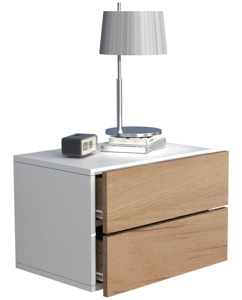VCM Nachttisch Holz Wandschublade Wand Hänge günstig online kaufen