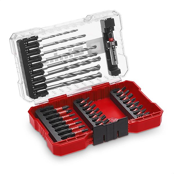 Einhell Impact-Bit-Set M-Case mit Steinbohrern 33-teilig günstig online kaufen