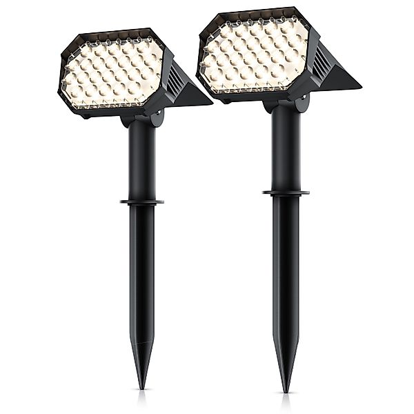 Brandson LED Gartenstrahler Solar Erdspießleuchte, Akku günstig online kaufen
