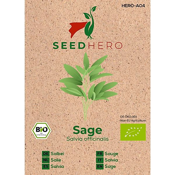 Seedhero BIO Salbei Samen günstig online kaufen