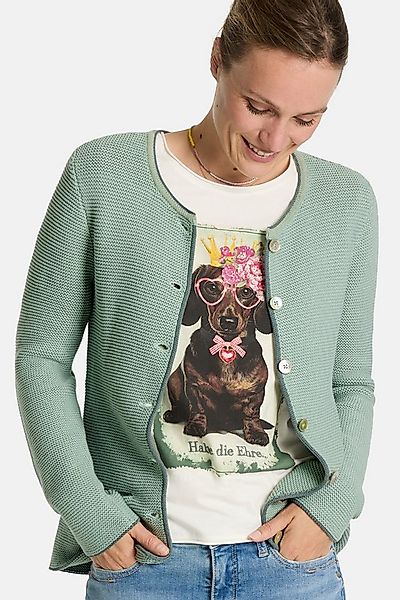 Lieblingsstück Trachtenstrickjacke Strickjacke Damen - ZARA II - salbei günstig online kaufen