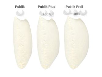 beties Federkissen PublikPlus, Füllung: 100% Federn, günstig online kaufen