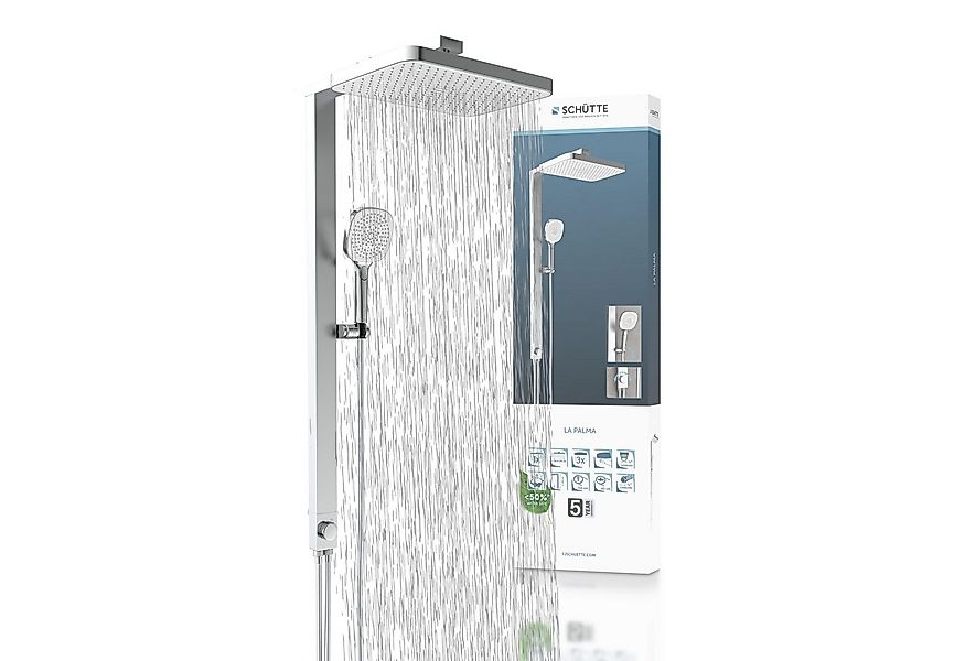 Schütte Brausegarnitur LA PALMA, Höhe 105 cm, 3 Strahlart(en), Komplett-Set günstig online kaufen