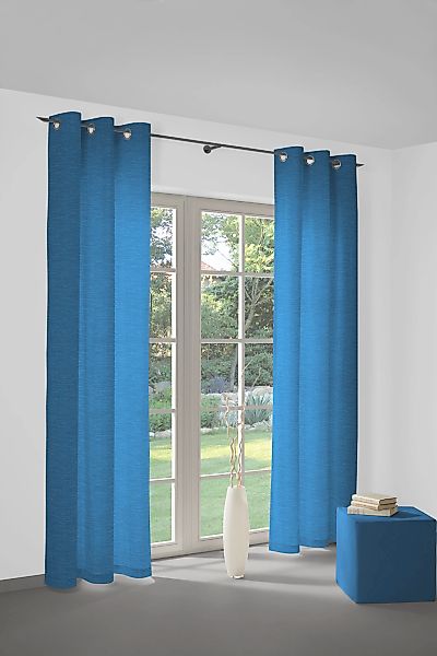 Wirth Vorhang "Toco-Uni" Ösen 1 Stk. tlg. günstig online kaufen