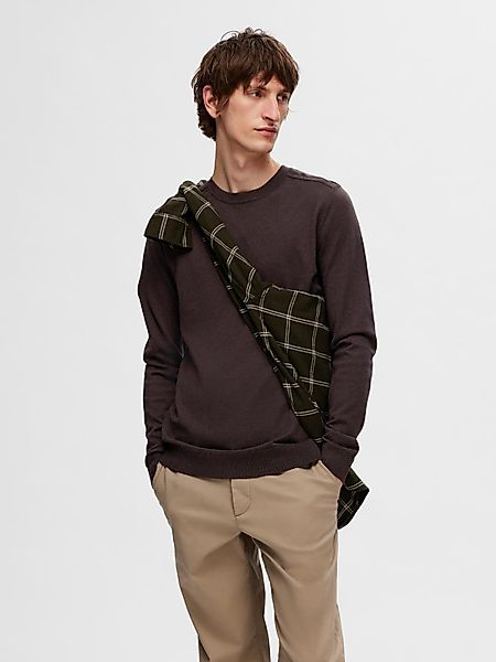 SELECTED HOMME Strickpullover SLHBERG CREW NECK günstig online kaufen