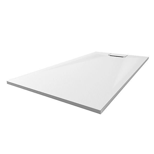 Breuer Duschwanne LiteLine Rechteck Mineralguss Weiß 60 cm x 80 cm x 90 cm günstig online kaufen