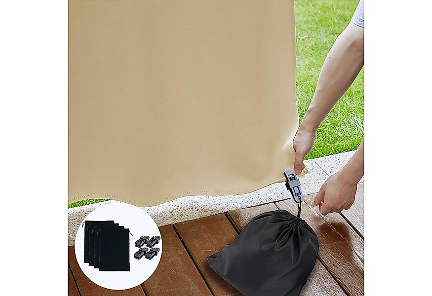 BTTO Beschwerungsgewicht Pavillon Gewichte,Terrassenvorhanggewichte Clip mi günstig online kaufen