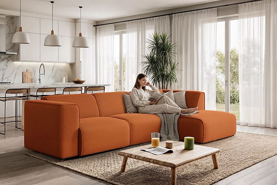 RAUM.ID Ecksofa "Merid L-Form, B: 295 cm - OTTO. Verlässliche Qualität." je günstig online kaufen