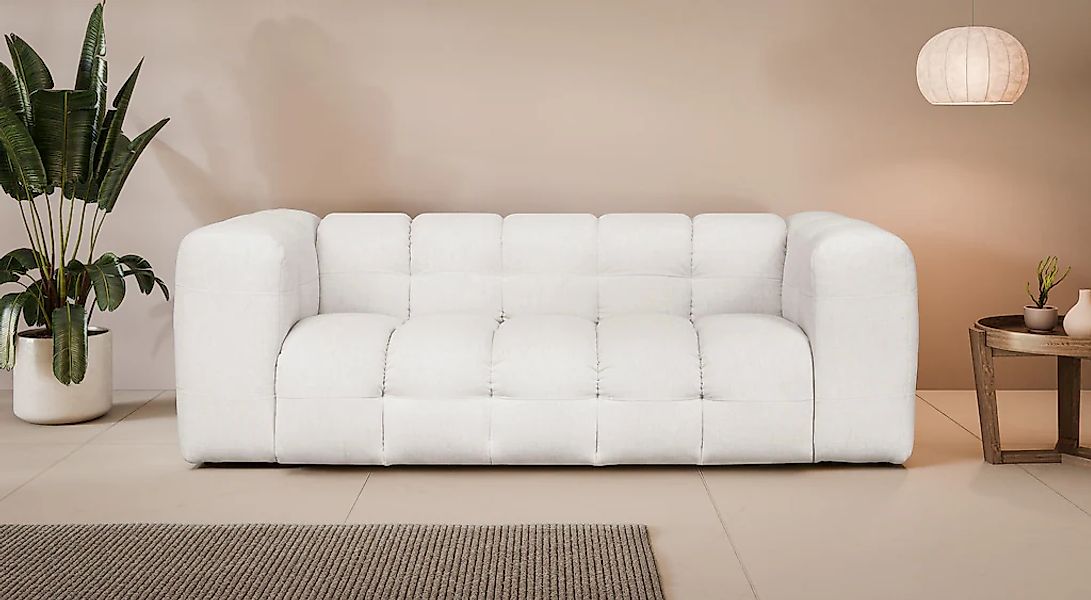LeGer Home by Lena Gercke 3-Sitzer "TALISHA Designersofa, moderne Steppung, günstig online kaufen