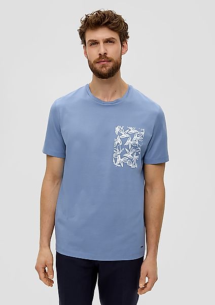s.Oliver BLACK LABEL Kurzarmshirt T-Shirt mit günstig online kaufen