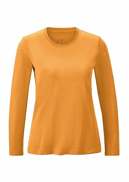GOLDNER Longpullover "T-Shirt mit Rundhals" Ohne günstig online kaufen