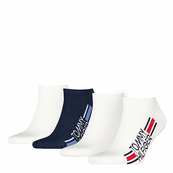 Tommy Hilfiger Sneakersocken "TH MEN SNEAKER 4P LOGO STRIPE ECOM" 4 Paar günstig online kaufen