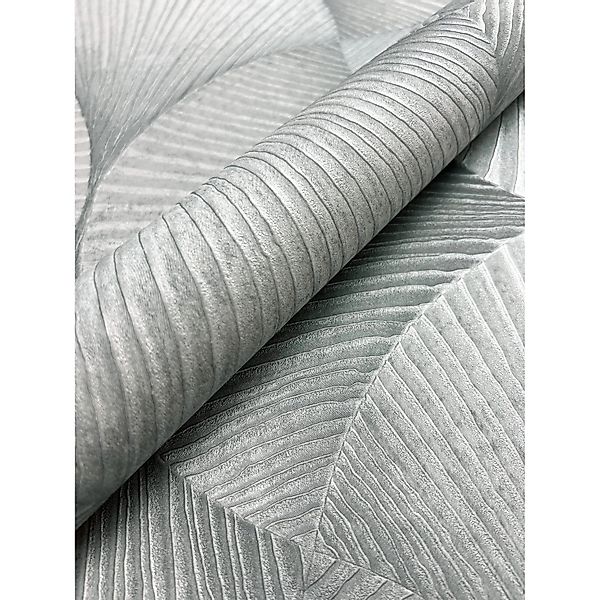 Newroom Vliestapete Lorrie Silver Muster Glamour FSC® günstig online kaufen