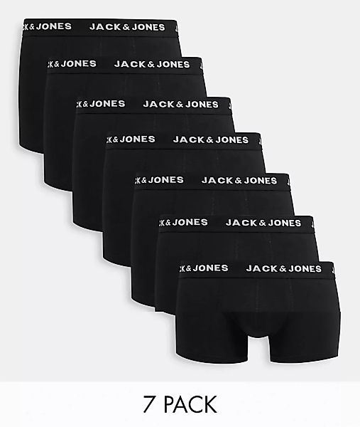 Jack & Jones 7-er Set Trunks Schwarz günstig online kaufen