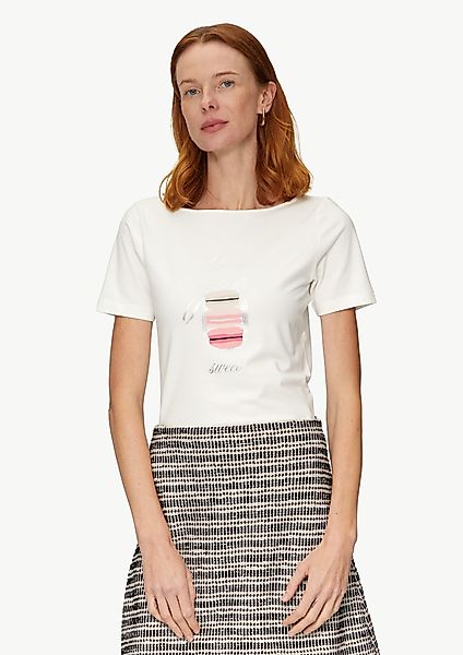 s.Oliver BLACK LABEL Kurzarmshirt T-Shirt mit günstig online kaufen
