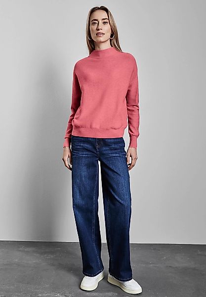 STREET ONE Strickpullover, aus softem Materialmix günstig online kaufen