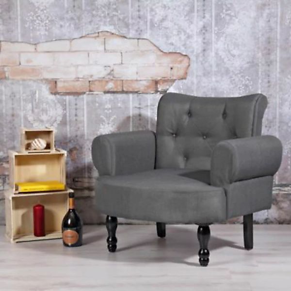 Mucola Polstersessel Barock Stil Textilsessel Sitzmöbel Beistellstuhl Armse günstig online kaufen