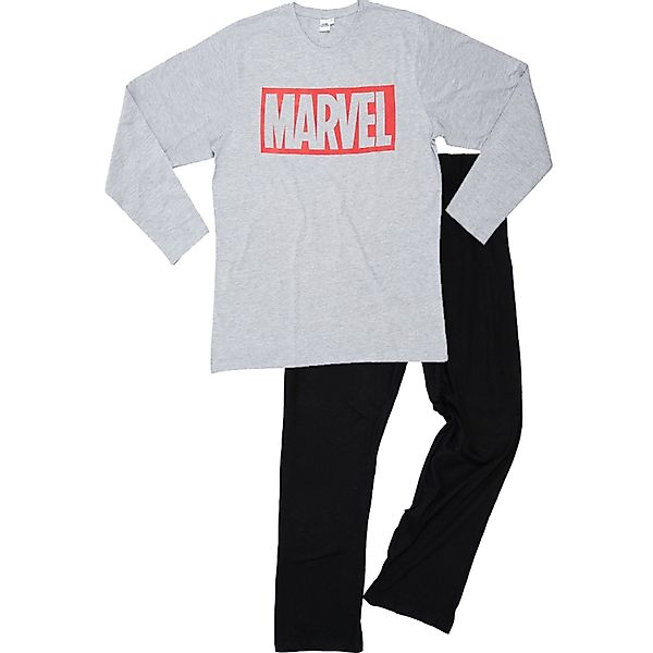United Labels® Schlafanzug Marvel - Logo günstig online kaufen