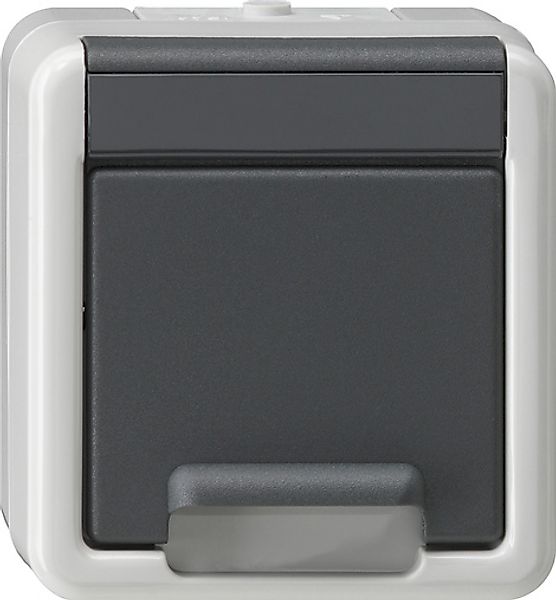 Gira Steckdose KD AP Grau 441430 günstig online kaufen