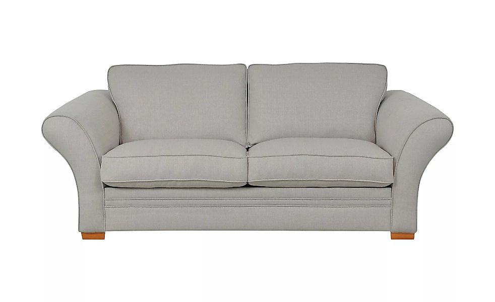 Sofa - grau - 219 cm - 104 cm - 92 cm - Polstermöbel > Sofas > 3-Sitzer - M günstig online kaufen