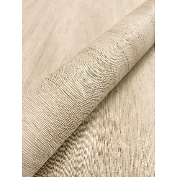 Newroom Vliestapete Asker Beige Holzoptik Modern Strukturiert FSC® günstig online kaufen