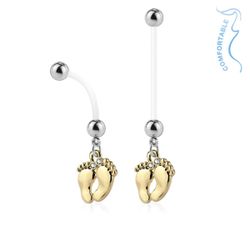 Order & Smile Schmuck Bauchnabelpiercing Schwangerschafts-Piercing: günstig online kaufen