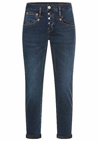 Herrlicher 7/8-Jeans "Shyra Cropped Denim Stretch", mit halb verdeckter Kno günstig online kaufen