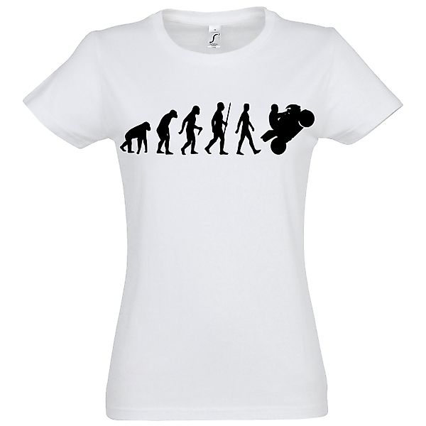 Youth Designz T-Shirt Evolution Motorrad Damen günstig online kaufen