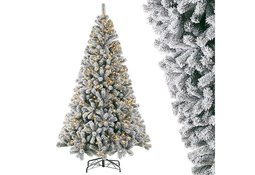 Vankel Künstlicher Weihnachtsbaum Tannenbaum mit beleuchtung, LED Christbau günstig online kaufen