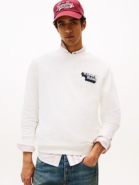 Tommy Jeans Sweatshirt TJM REG STACK CREW EXT Mit Rundhalsausschnitt günstig online kaufen