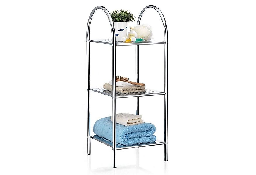 CARO-Möbel Standregal PLAYA, Badregal Handtuchregal Wandregal Bad Standrega günstig online kaufen