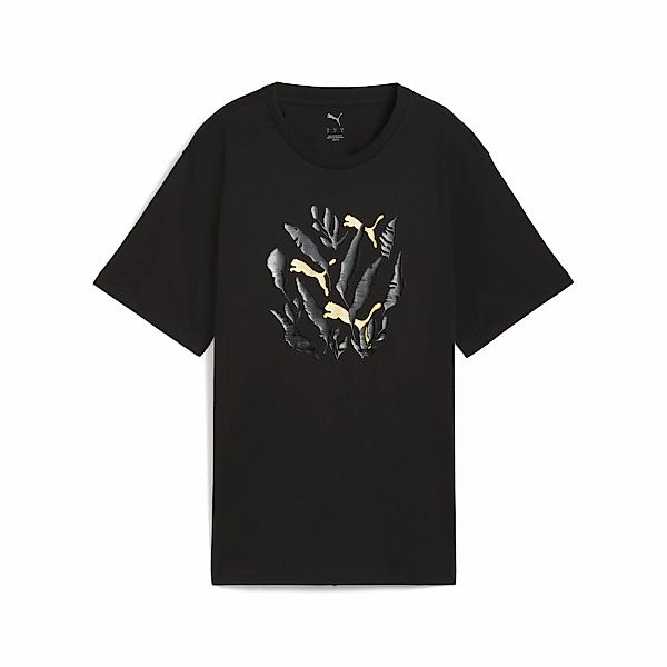 PUMA T-Shirt "Graphic Relaxed Leaf T-Shirt Damen" günstig online kaufen