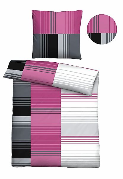 Castell - Markenbettwäsche Bettwäsche "0040561" 2 Stk. hautsympathisch, 100 günstig online kaufen