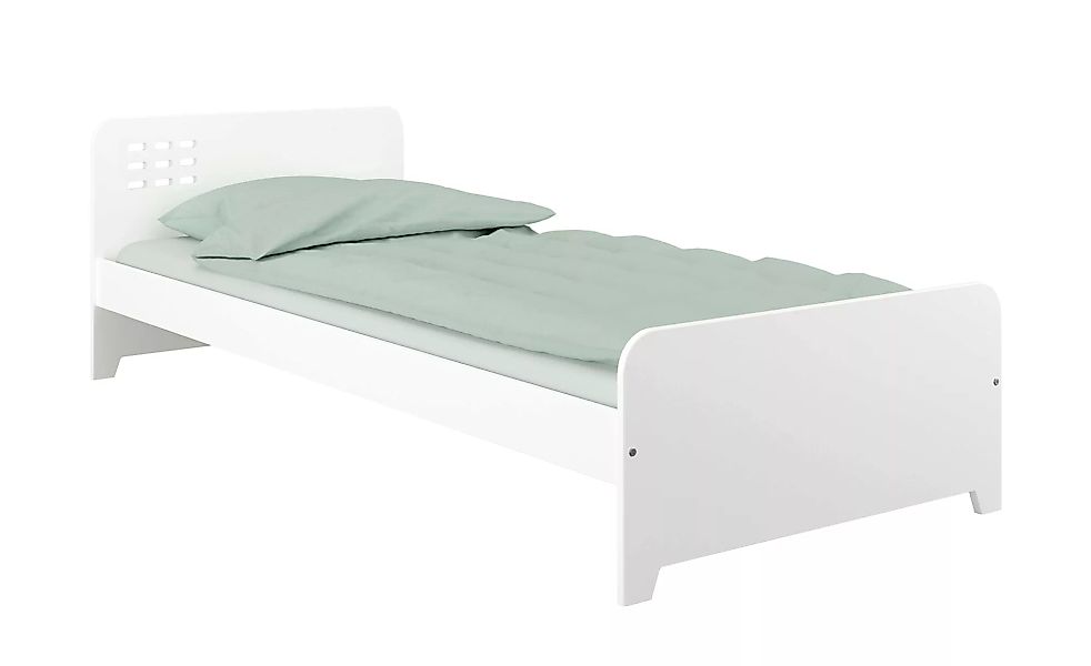 Einzelbett  Loke - weiß - 97 cm - 67 cm - Sconto günstig online kaufen