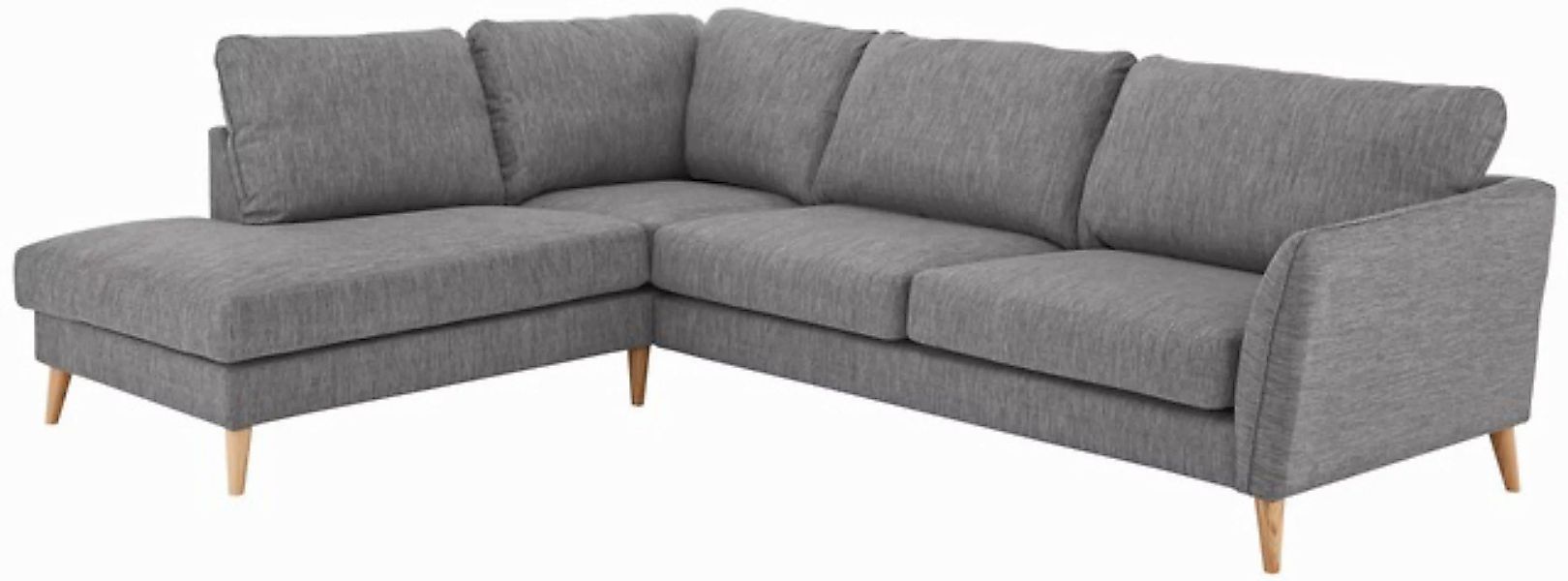 Home affaire Ecksofa "MARSEILLE 278/202 cm, L-Form, Ottom. rechts/links", m günstig online kaufen