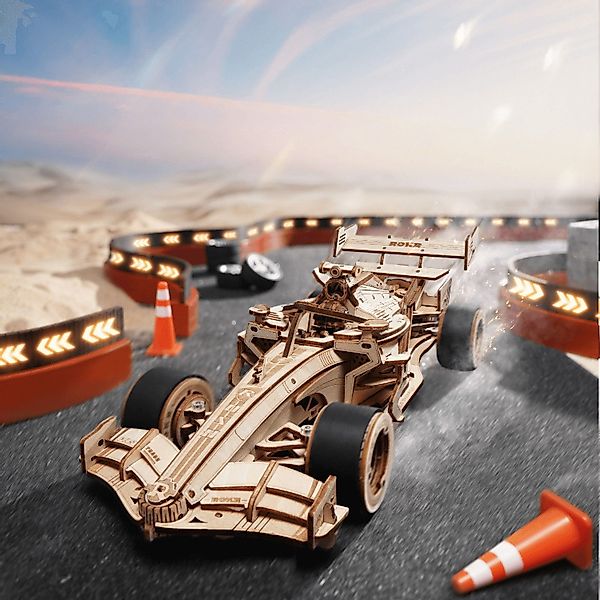 Robotime 3D-Puzzle Robotime Rennwagen Bausatz günstig online kaufen