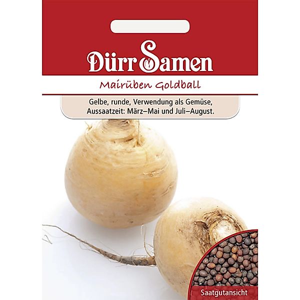 Dürr Samen Mairüben/Butterrüben Goldball Saatgut günstig online kaufen