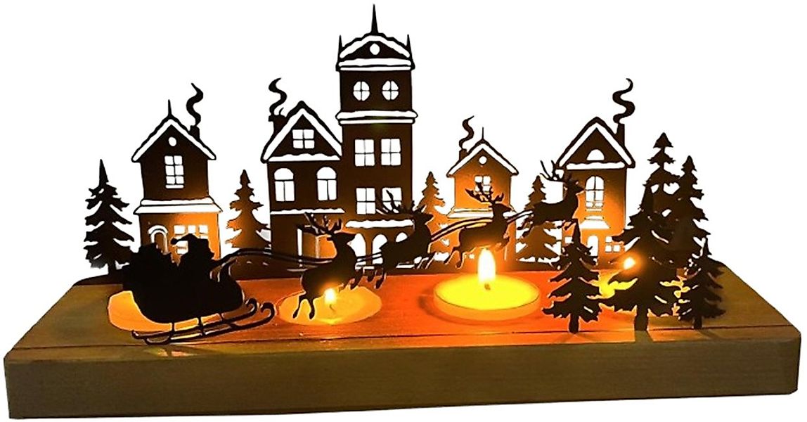 Coonoor Kerzenhalter Dekoschale, Teelichthalter, Kerzenständer Weihnachten günstig online kaufen